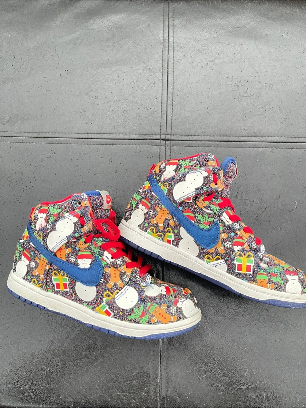Limit edition Concepts x Nike SB Dunk High Ugly Christmas Sweater (2017)